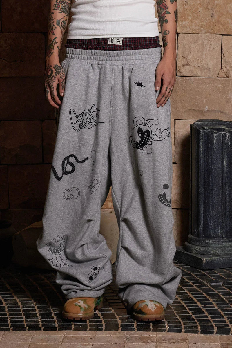 BLOCKBUSTER SWEAT SETUP (bottoms)