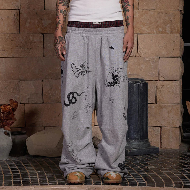 BLOCKBUSTER SWEAT SETUP (bottoms)
