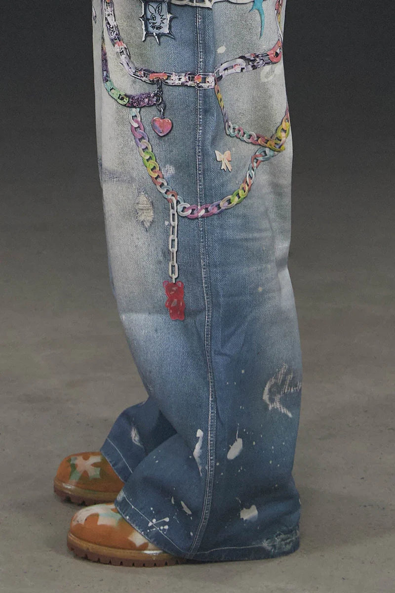 CAPTIVE CHAIN BAGGY PANTS