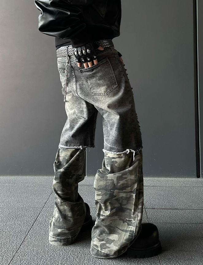 FUSION CAMO DENIM PANTS