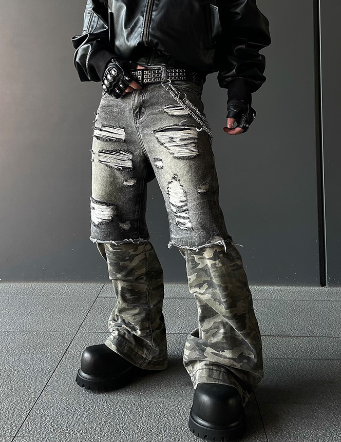 FUSION CAMO DENIM PANTS