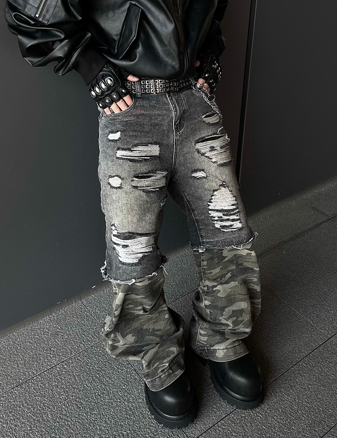 FUSION CAMO DENIM PANTS