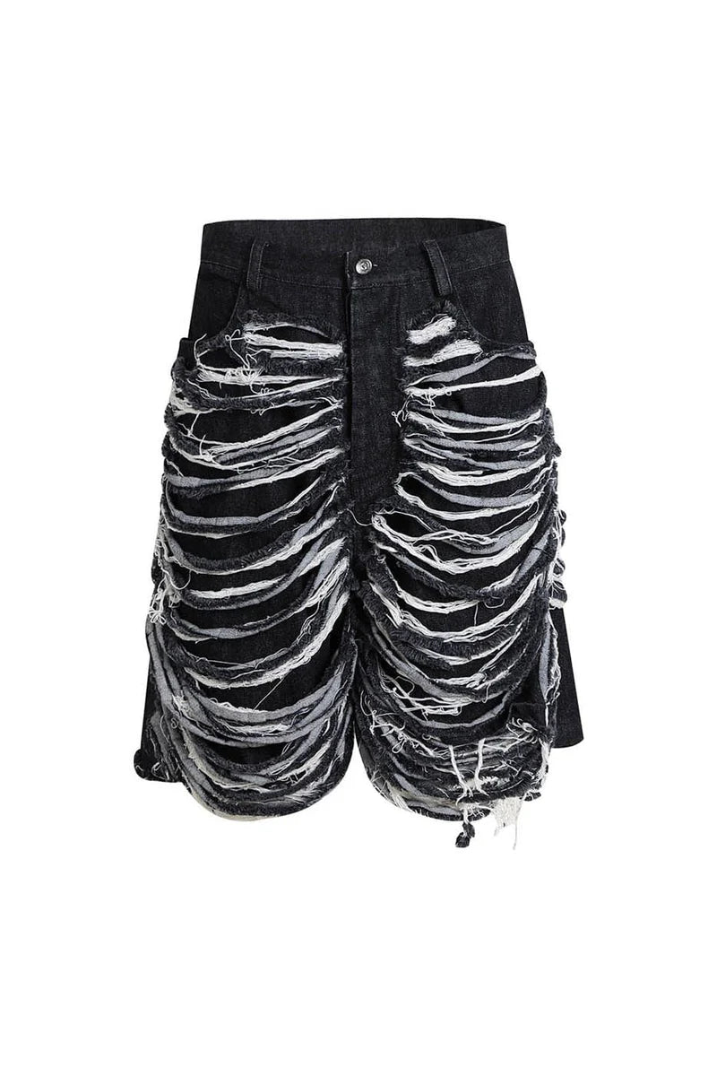 FRAGMENT HEAVY DENIM SHORTS
