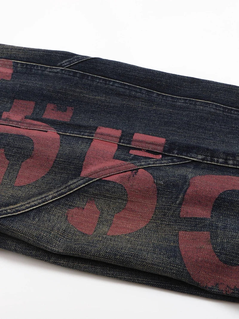 NUCLEAR BAGGY DENIM PANTS