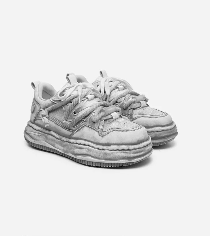 PLATFORM DIRTY ROPE SHOES