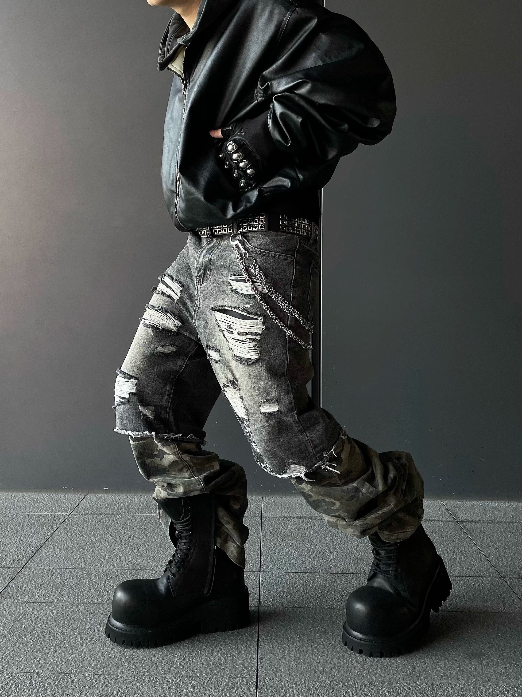FUSION CAMO DENIM PANTS