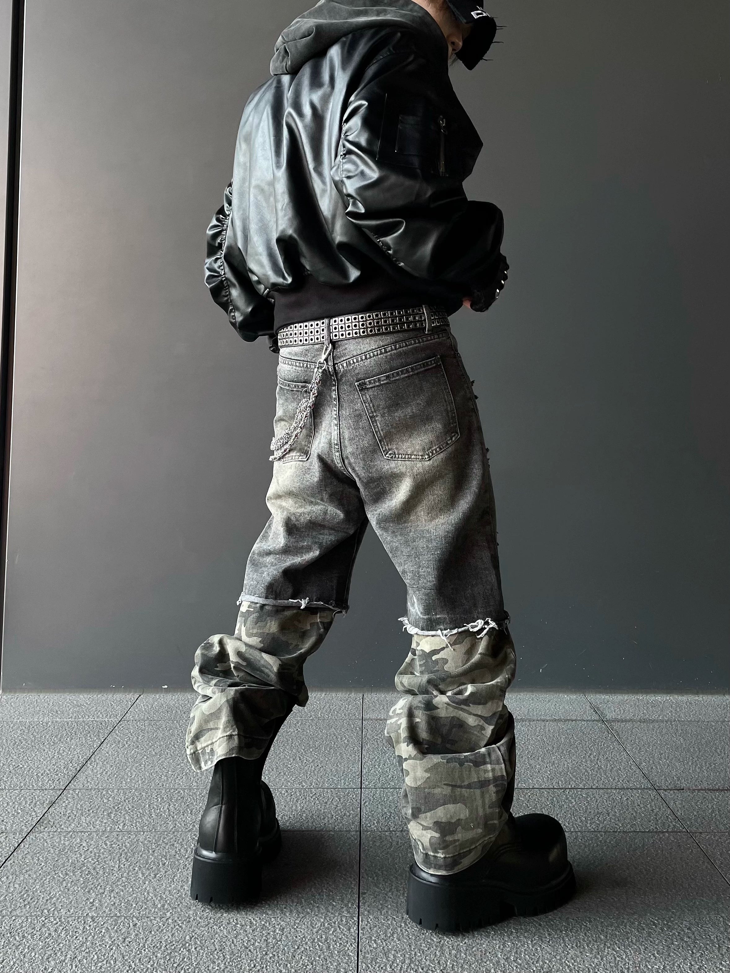 FUSION CAMO DENIM PANTS