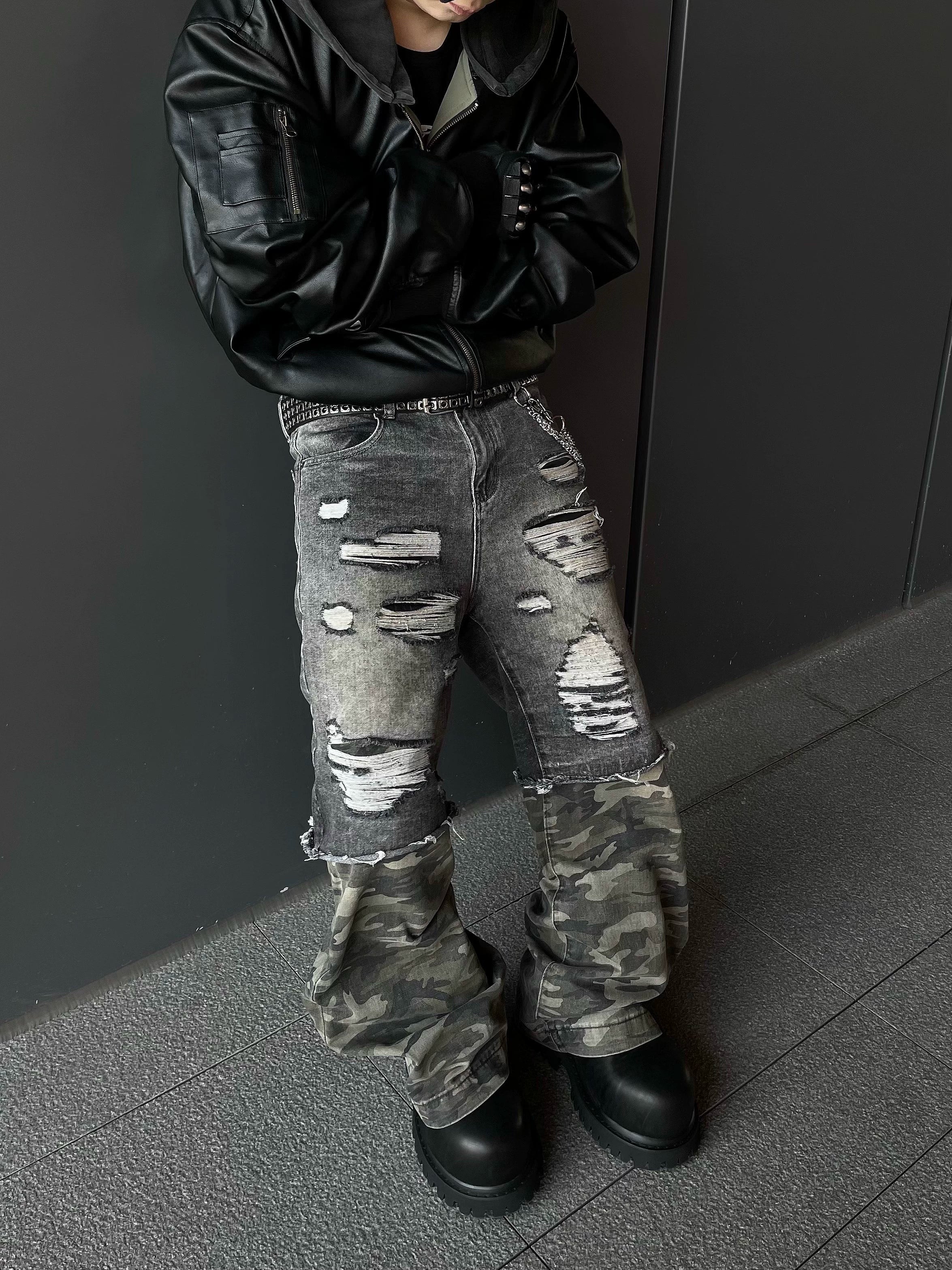 FUSION CAMO DENIM PANTS