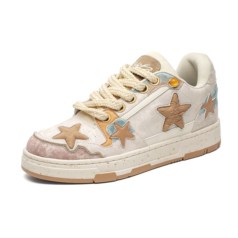 STAR PATCH VINTAGE ROPELACE SNEAKERS