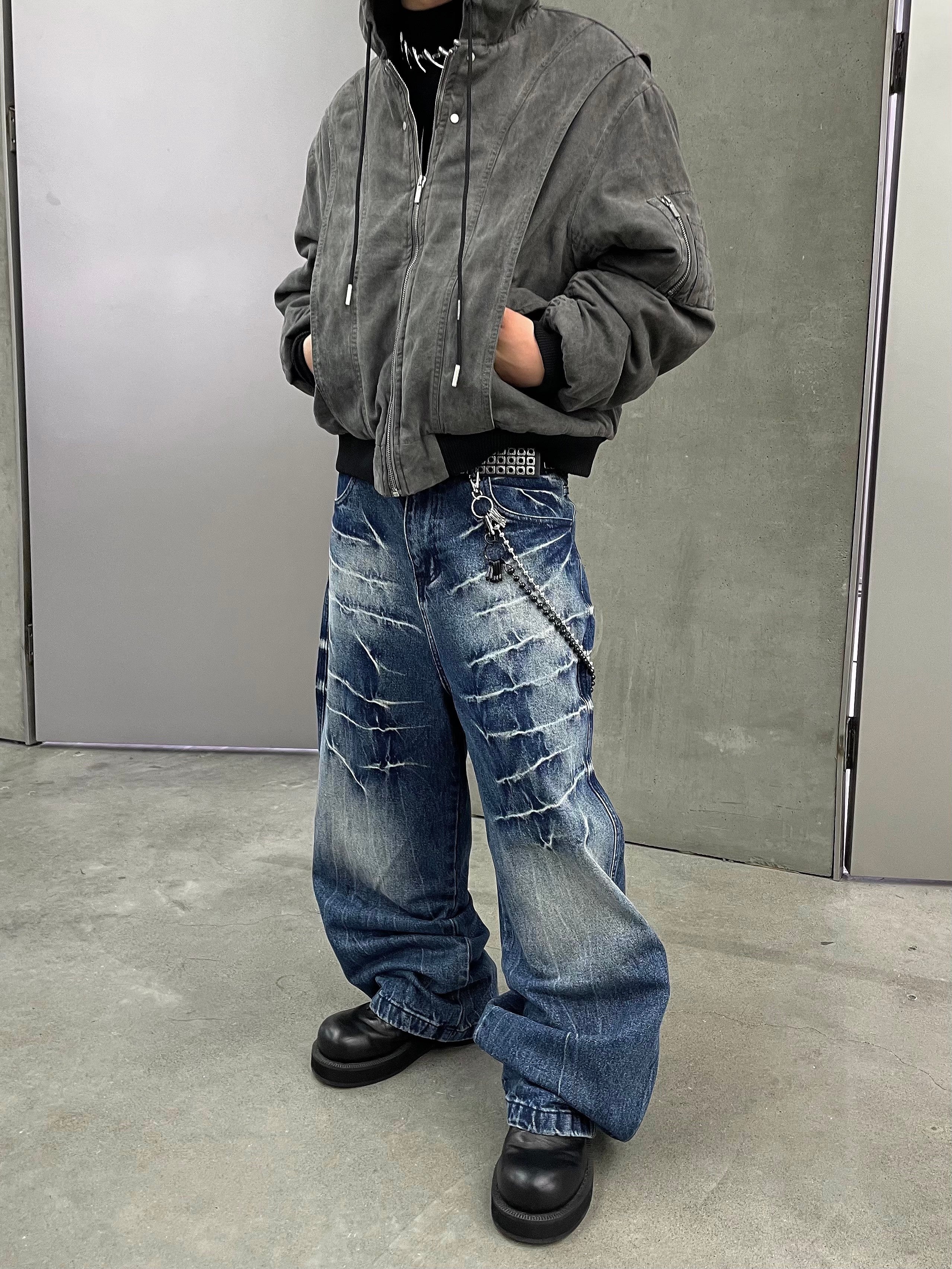 RAVAGE LOOSE DENIM PANTS