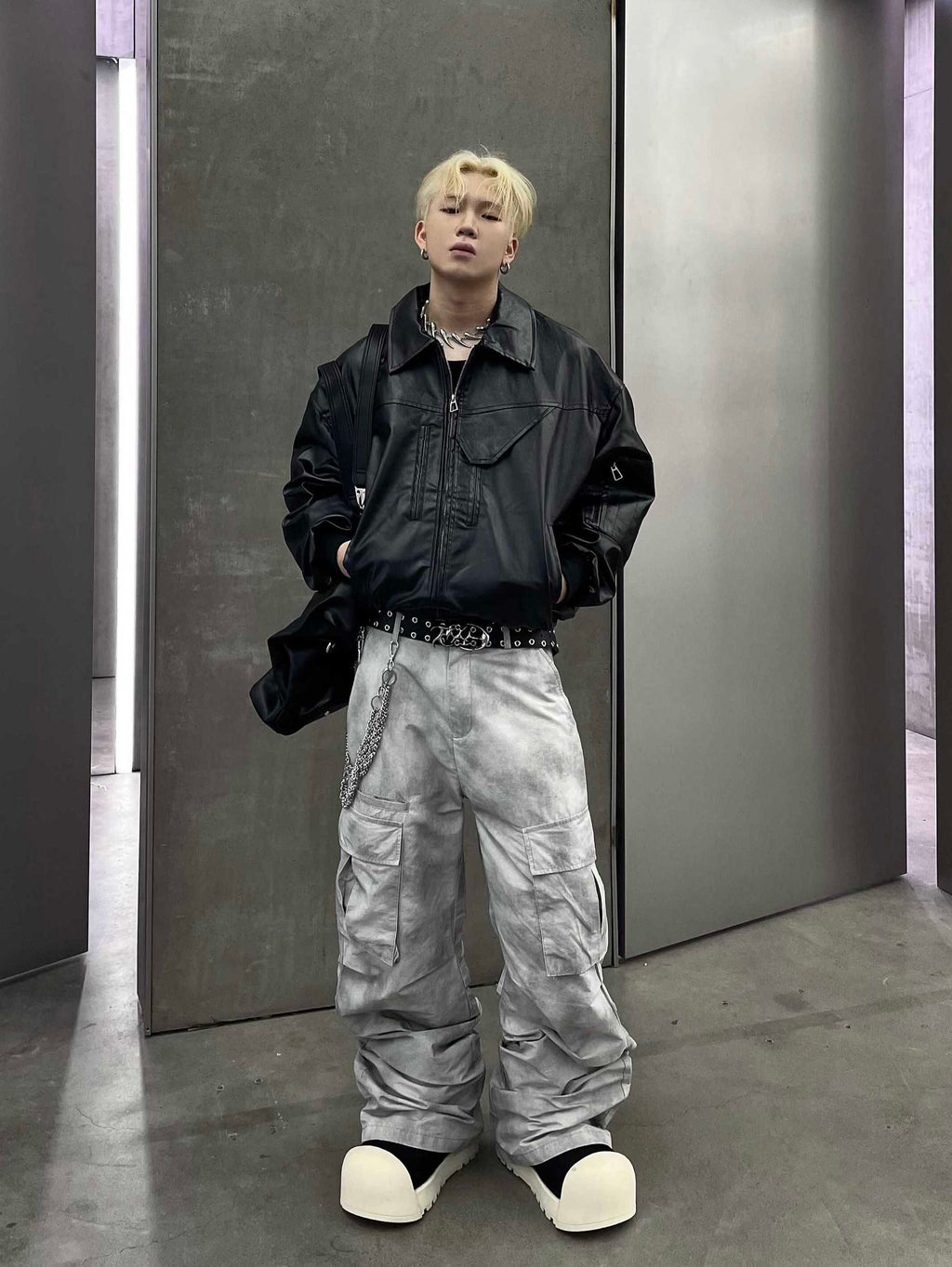 VOLT LEATHER JACKET
