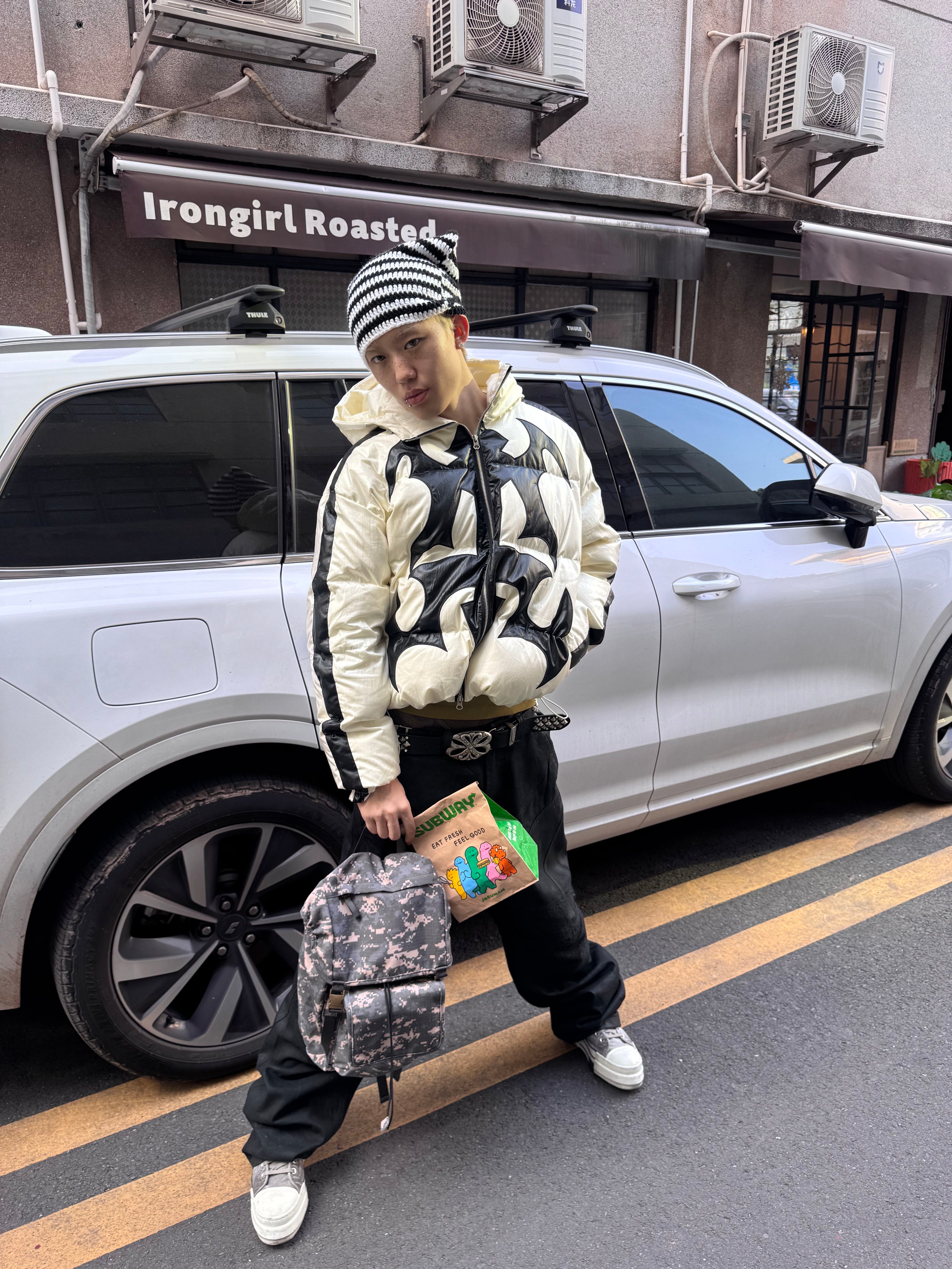 FROST PATCH DOWN JACKET