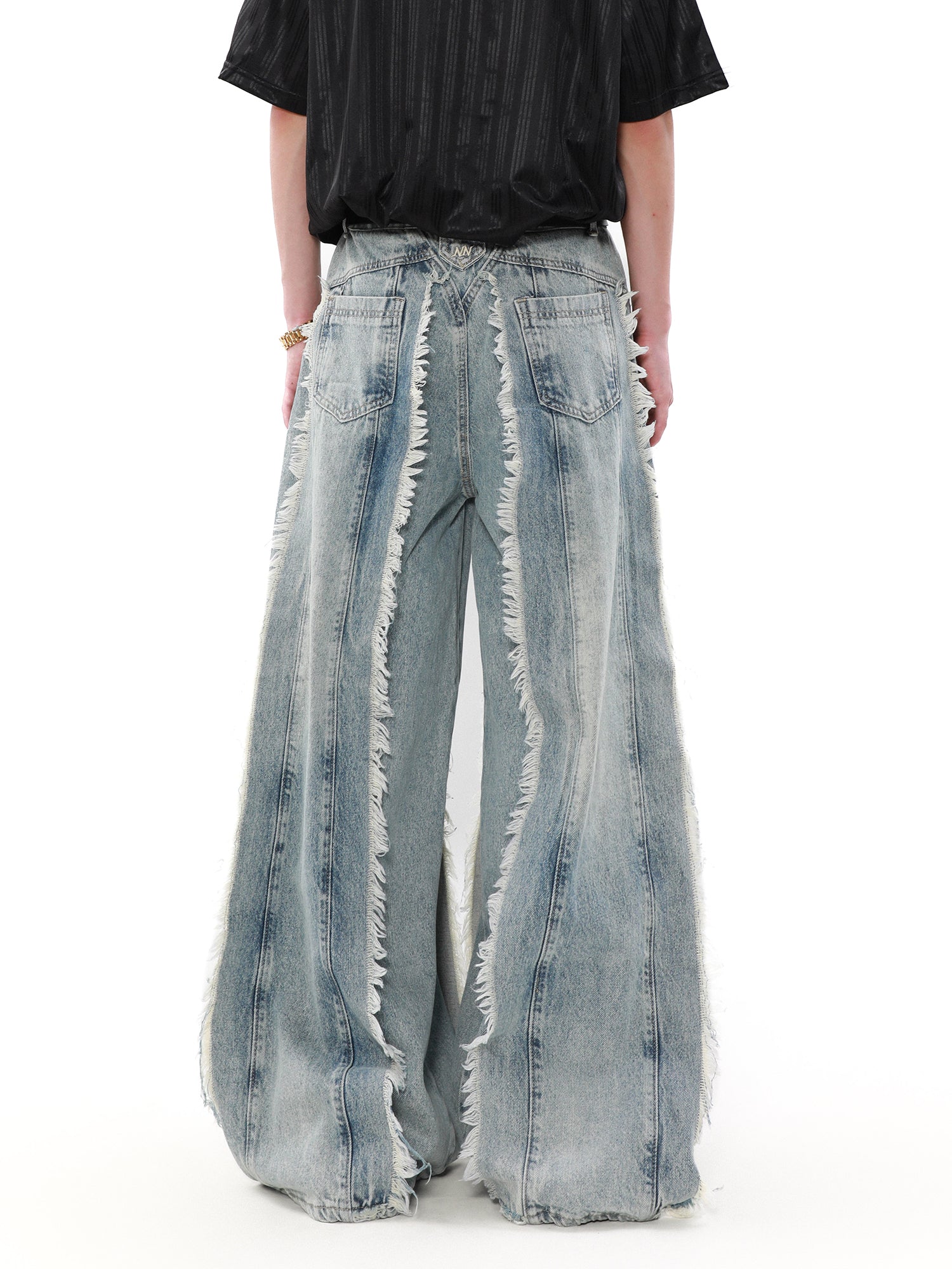 FARWIDED SLACKS DENIM