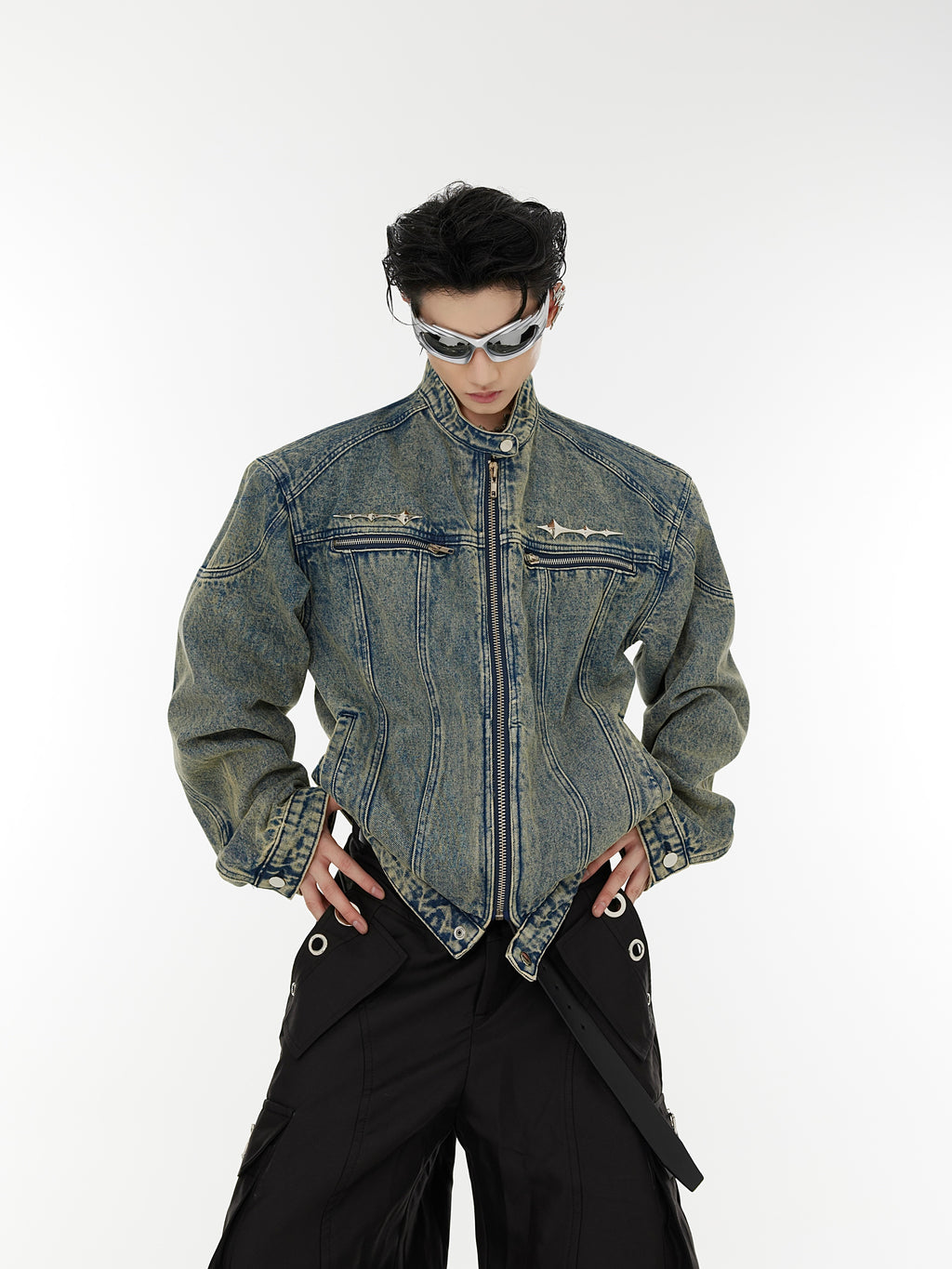 RETRO WASHED DENIM JACKET
